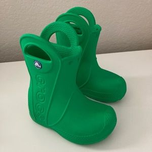 VGUC Crocs Boots